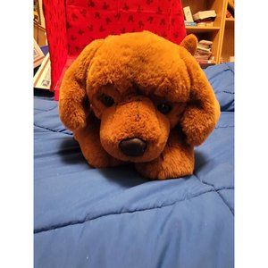 FAO Schwarz Adopt A Pet Brown Dog Plush